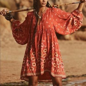 NWOT Spell Joni Tunic Dress